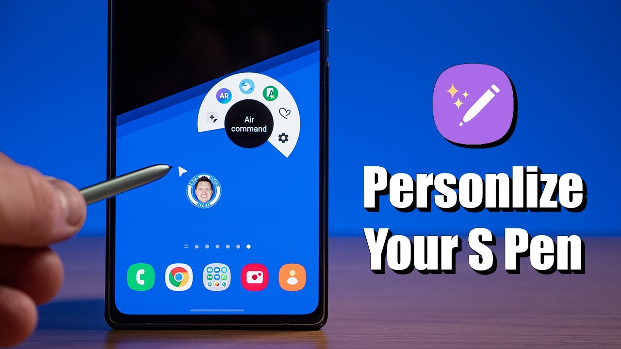 Customize the Note 20 S Pen With Pentastic by Good Lock