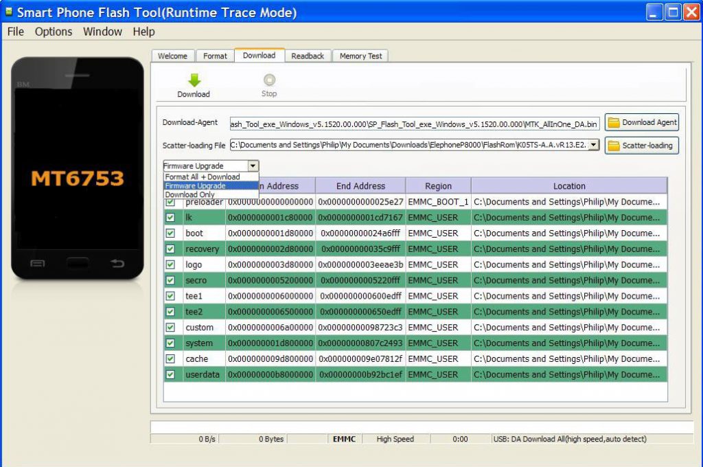 Elephone-OTA-Update-Firmware-Upgrade