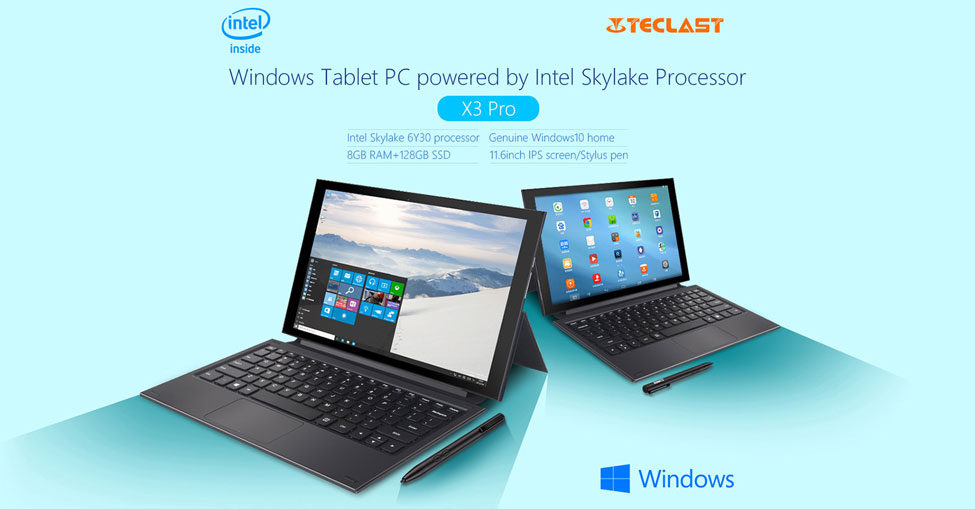 Teclast X3 Pro 2 Tablet PC Comes With Windows