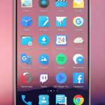 Android N theme screen shot for Huawei 2