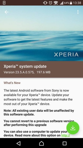 Downlaod Xperia Firmware 23.5.A.0.575 FTF Files Marshmallow