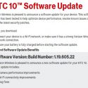 Download Verizon HTC 10 1.19.605.22 OTA and RUU Firmware Update Camera and Bug Fixes