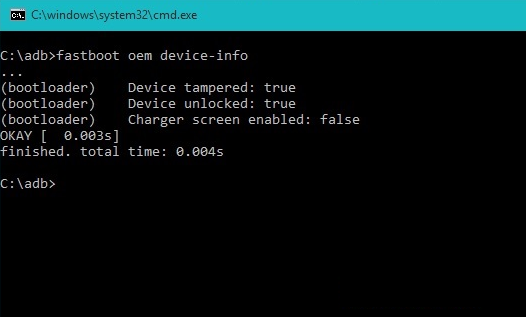 bootloader unlock info on oneplus 3