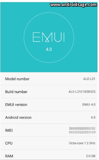 Download Huawei P8 Lite B525 Android 6.0 Marshmallow Update For Middle East and Africa