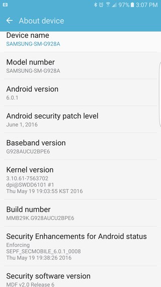 Download N920AUCU2BPE6 Update for Galaxy S6 Edge Plus G928A