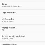 Install Android 7.0 Nougat On Nexus 4 Port from Official AOSP ROM