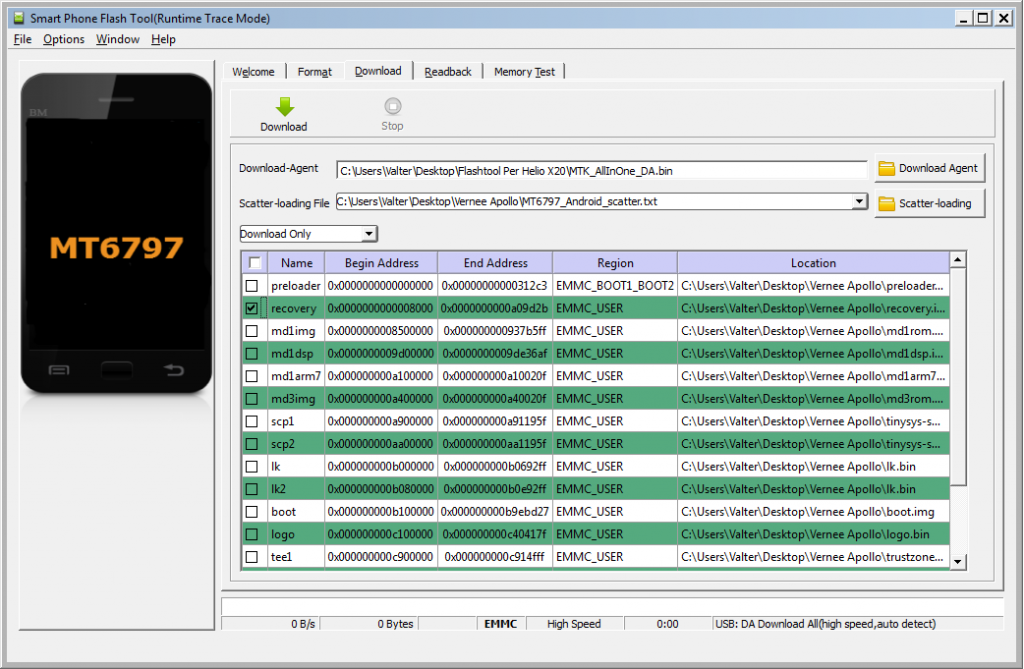 Root Vernee Thor and Apollo Lite with SP flash tool and TWRP