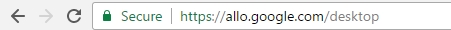 Google Assistant desktop version URL