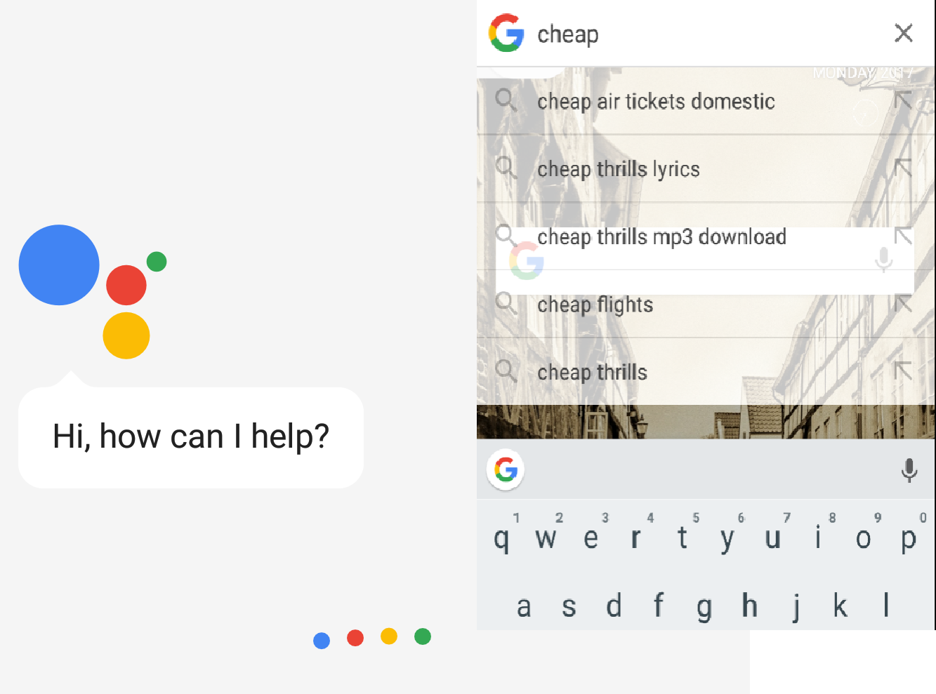 How to get back to the text based Google Search after Google Assistant