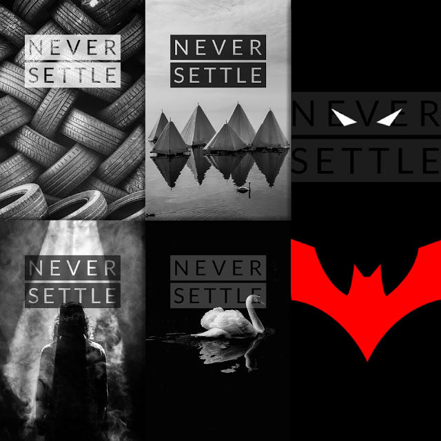 Never Settle Wallpaper Pack 15