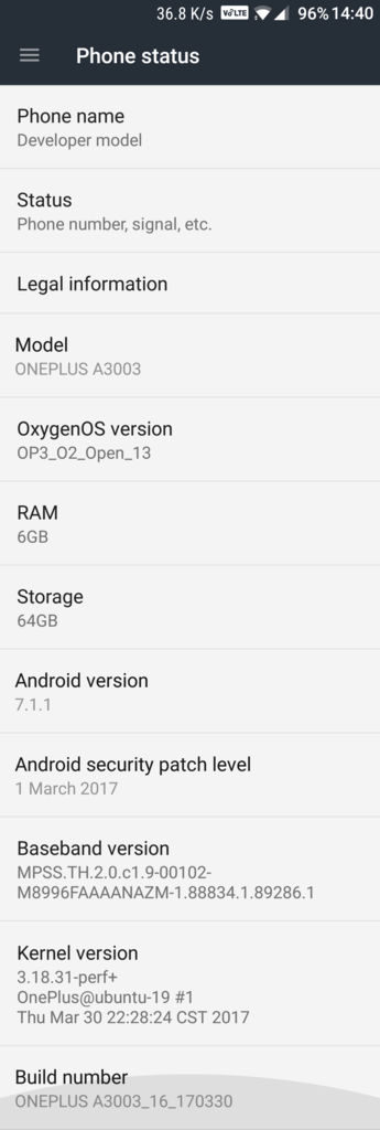 Open Beta 13 for OnePlus 3 download now available
