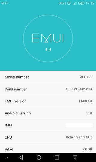 march 1 security patch for Huawei p8 lite