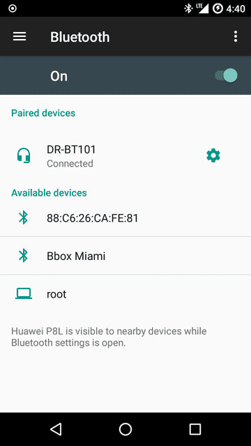 Screenshots of Lineage OS 14