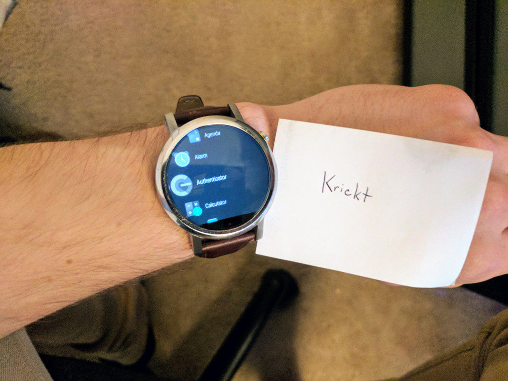 Moto 360 Android Wear 2.0 OTA update screenshots