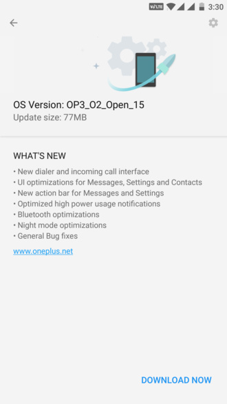 Open Beta 15 for OnePlus 3 and Beta 6 for OnePlus 3T