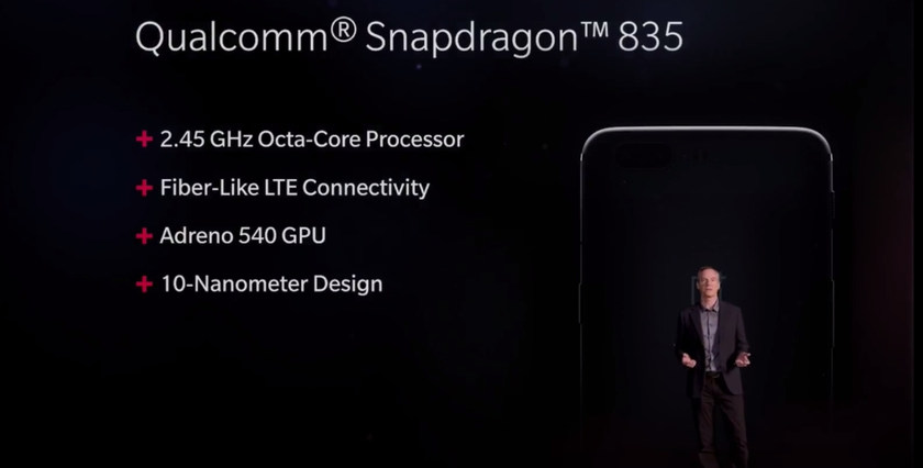 OnePlus 5 - Launch Live Event snapdragon 835 specifications
