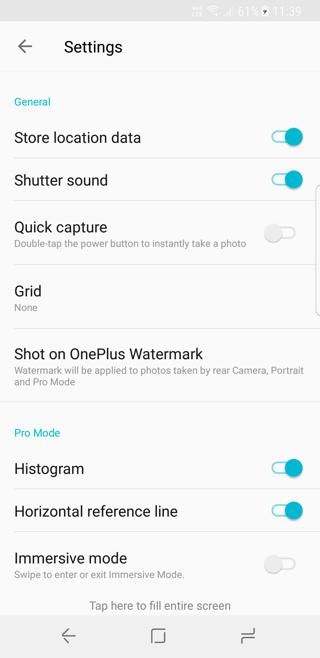 OnePlus 5 camera app port for OnePlus 33T Screenshot 1