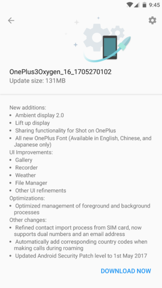 Oxygen OS Open Beta 178 Screenshot_20170601-094502