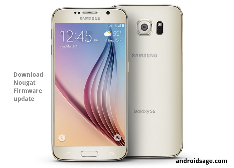 Galaxy S6 (Sprint) Nougat firmware update