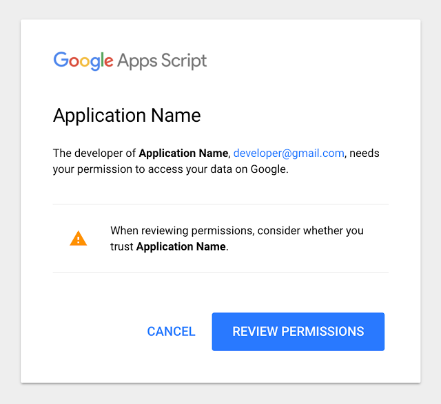 Google App Script