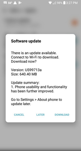LG G6 June Security Update