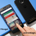 Moto Z Android 7.1.1 Nougat OTA update downloads and install