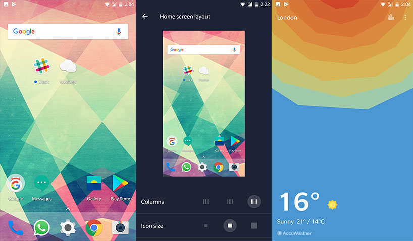 Download OnePlus Launcher 2.1 and Weather App V1.7.0 from ...