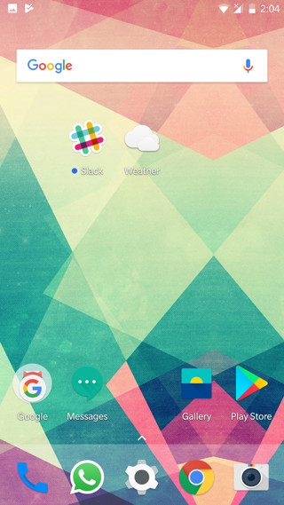 Oxygen OS Open Beta 19 and 10 OnePlus Launcher v2.1 Screenshot