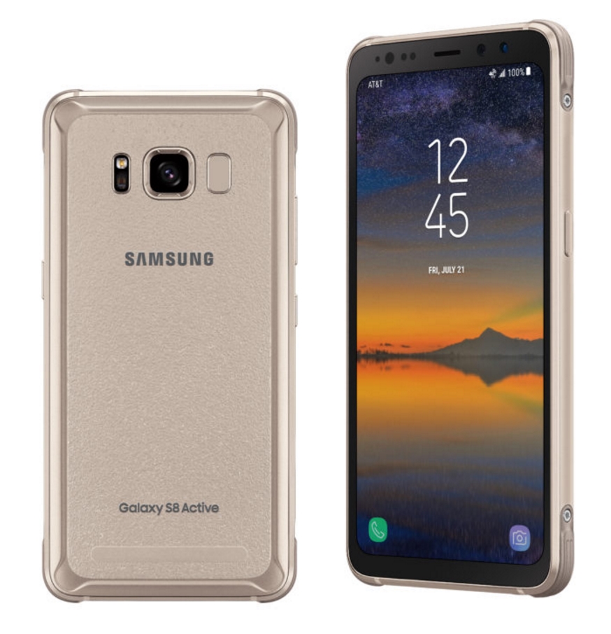 AT&T Galaxy S8 Active Tiatanium Gold