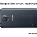 Samsung Galaxy S5 July 2017 security patch G900FXXU1CQG1 Firmware download