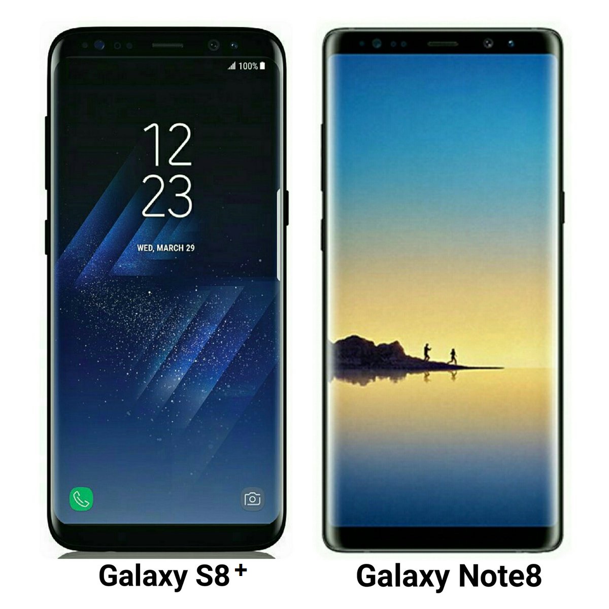 Samsung Galaxy S8 Plus VS Galaxy Note 8