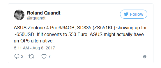 Asus Zenfone 4 Pro