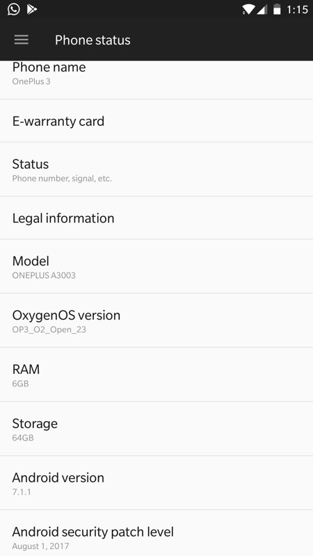 Download OnePlus 3-3T August 2017 Security Patch with Oxygen OS Open Beta 23-14
