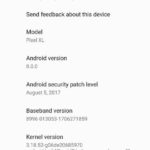 Google pixel xl september 2017 security patch level ota download 1