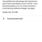 Google pixel xl september 2017 security patch level ota download