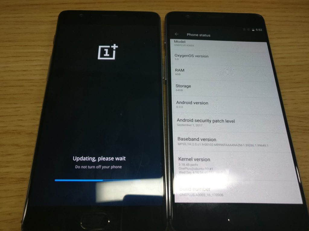 OnePlus 3-3T Android 8.0 Oreo Oxygen OS closed beta screenshot1