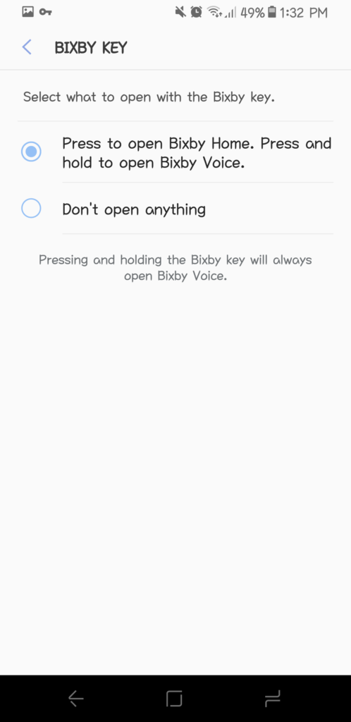 Samsung released an update to disable Bixby Home