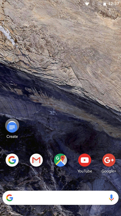 Final Pixel 2 launcher result