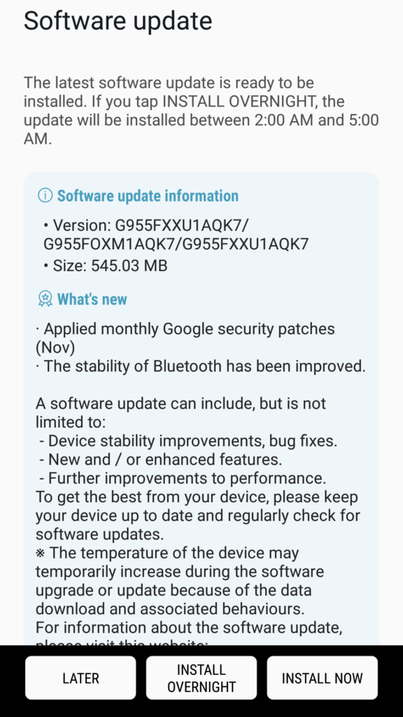 S8plus novpatch