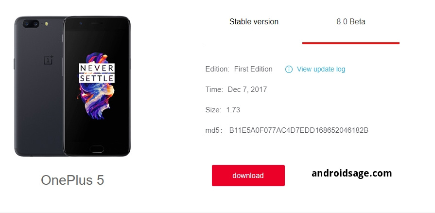 Download and install Official H2OS Android 8.0 Oreo update OnePlus 5-5T