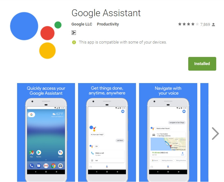 Google Assistant Android Apps on Google Play