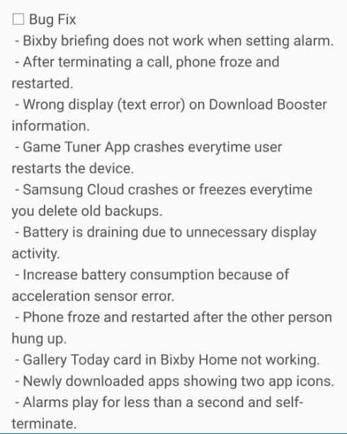 Oreo beta 6 changelog updatelog 1