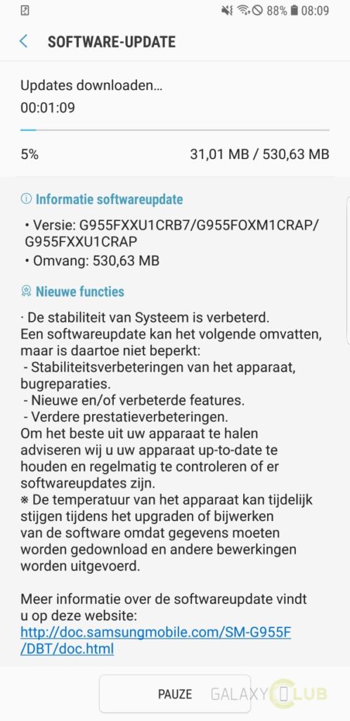 galaxy-s8-android-oreo-G950FXXU1CRB7 and  G950FXXU1CRB7