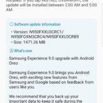 Note 8 Oreo update changelog 1