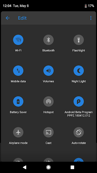 Android P developer Preview 2 screenshot2