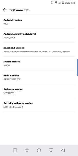 Download Sprint LG G6 Android 8.0 Oreo stock KDZ firmware