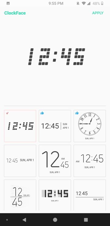 New Good Lock addon - Clock Face with more AOD and Lock Screen clock designs