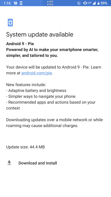 Android 9.0 Pie Powered by AI