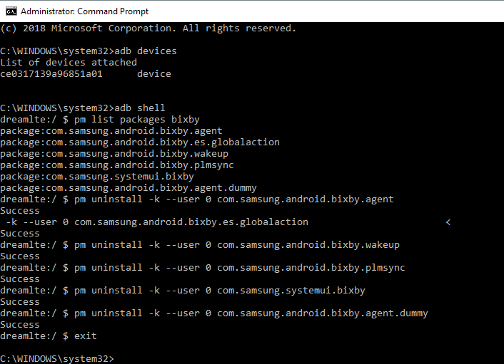 Remove Bloatware How to Uninstall Bixby completely with ADB commands