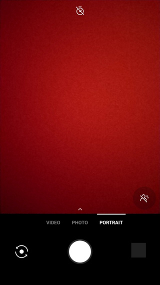new OxygenOS UI camera portrait mode